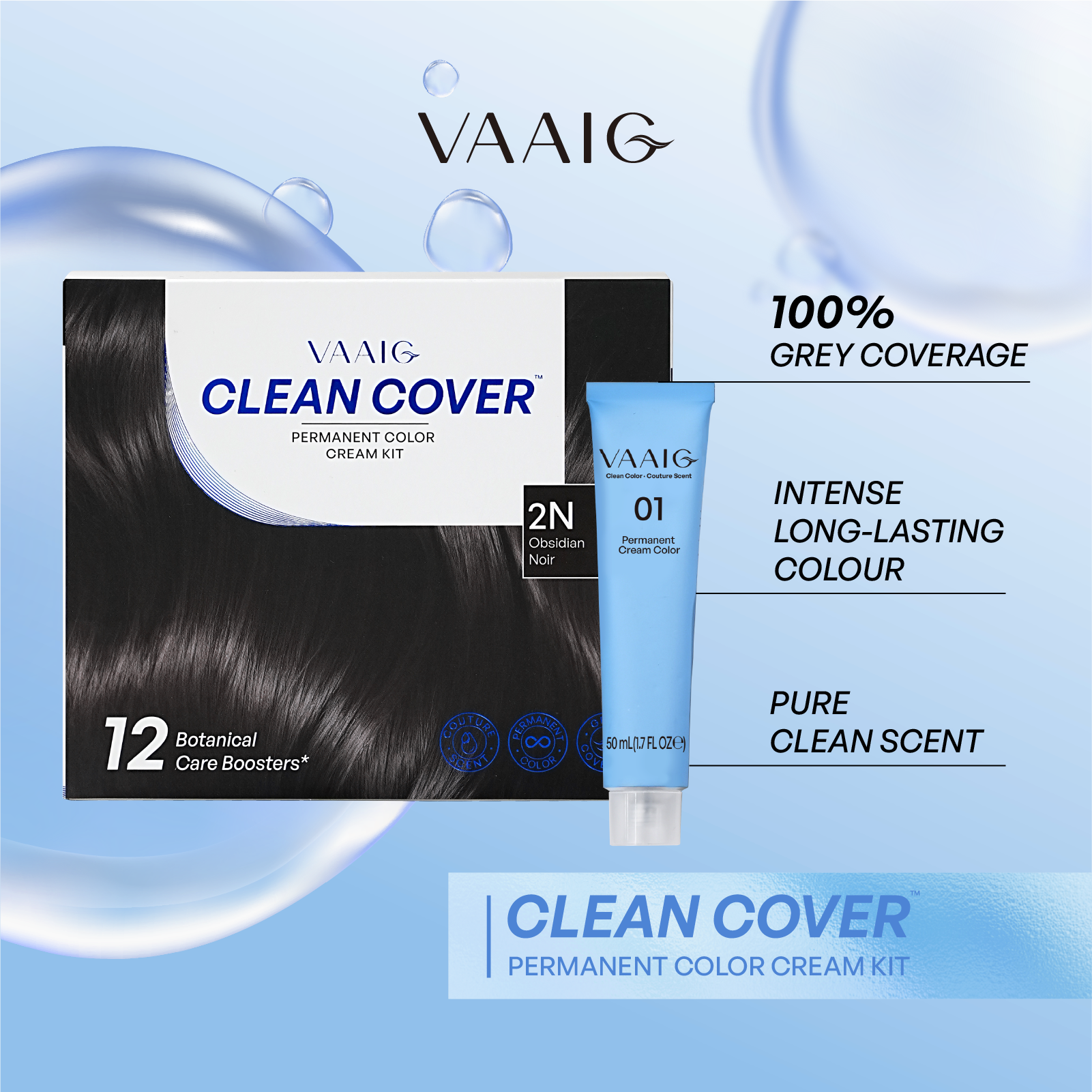 VAAIG Clean Cover 2N Obsidian Satin Black