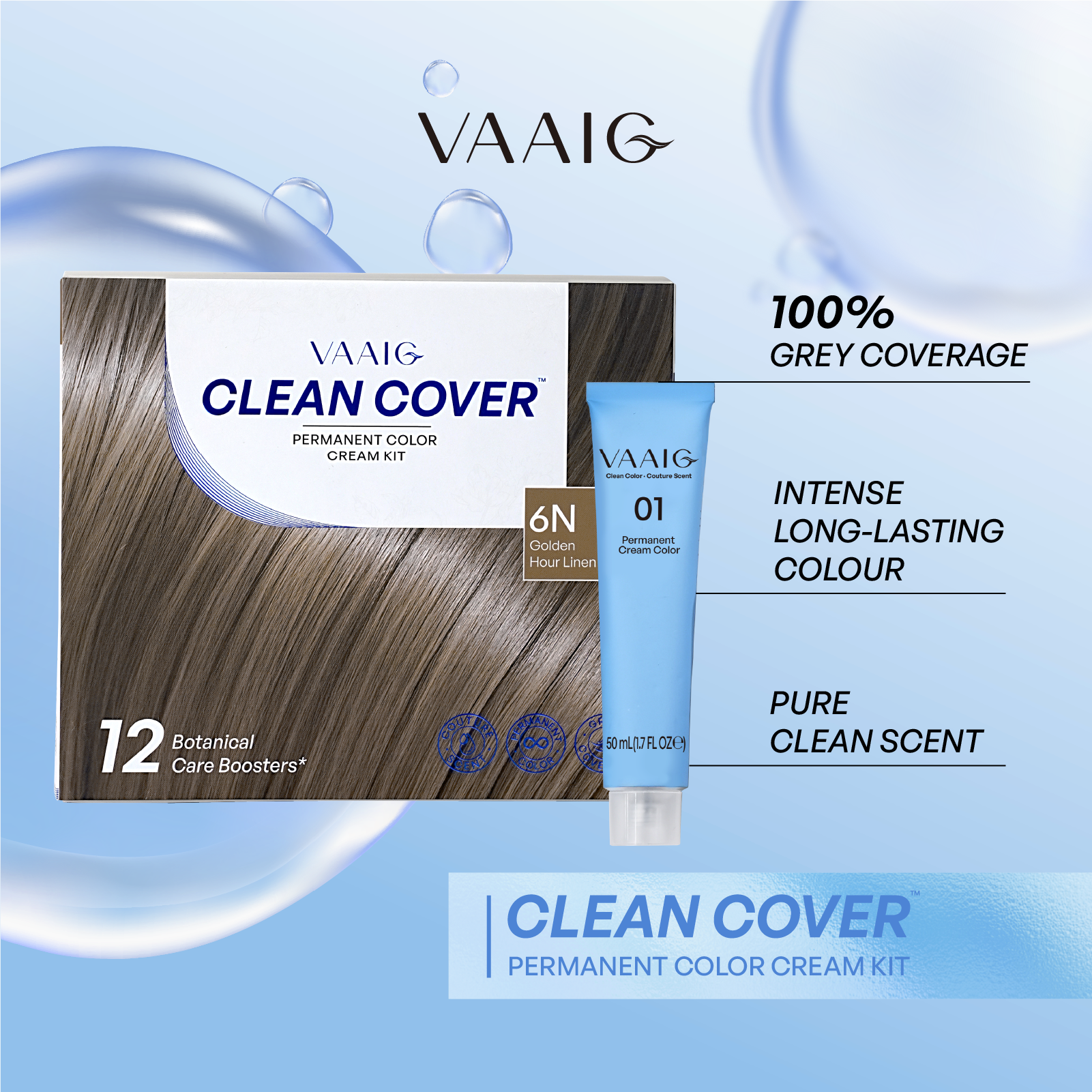 VAAIG Clean Cover 6N Golden Hour Linen